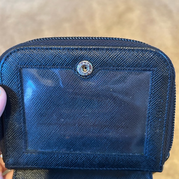 PRADA Nylon 🖤Black Quilted Zip Around Wallet 💯% Authentic - Picture 10 of 10